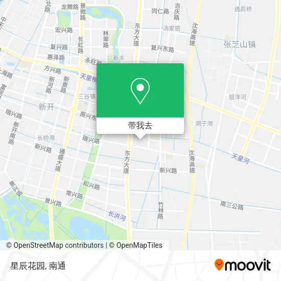 星辰花园地图