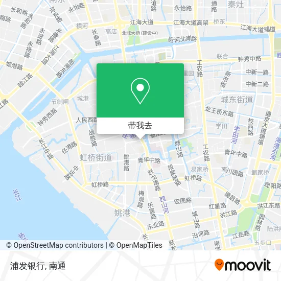 浦发银行地图
