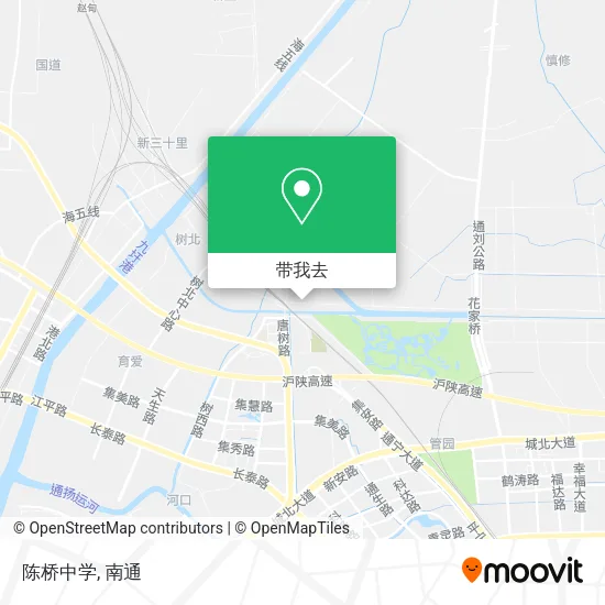 陈桥中学地图