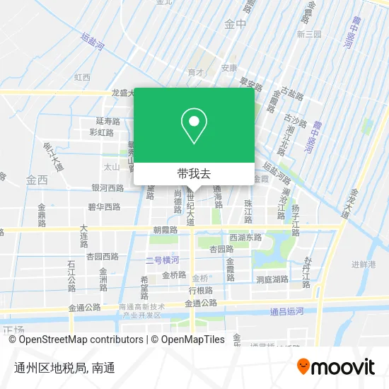 通州区地税局地图