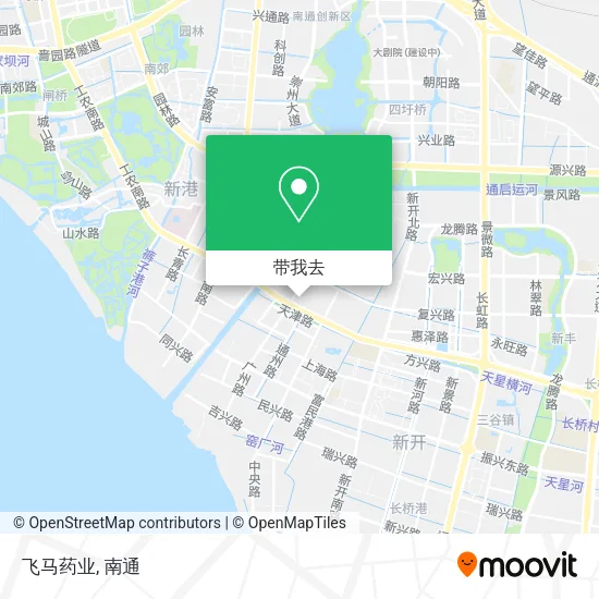 飞马药业地图