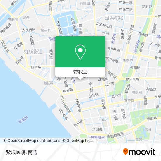 紫琅医院地图