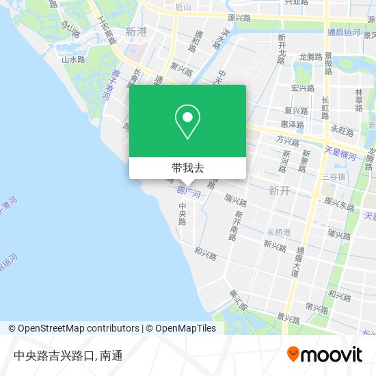 中央路吉兴路口地图