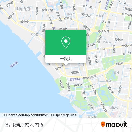 通富微电子南区地图