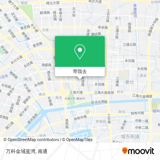 万科金域蓝湾地图