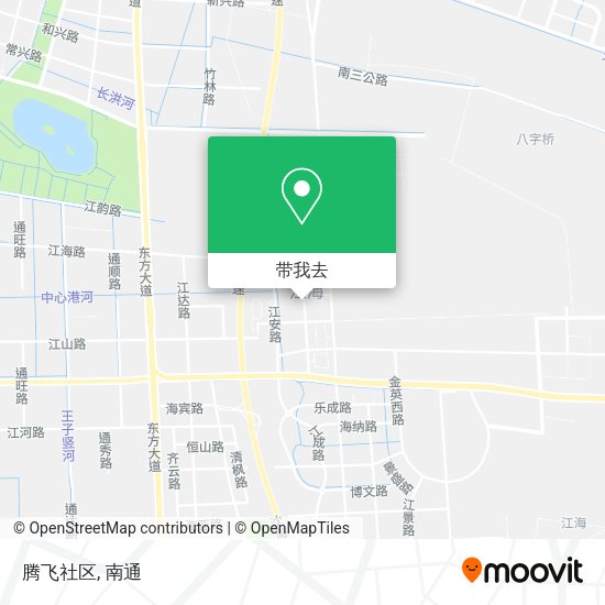 腾飞社区地图