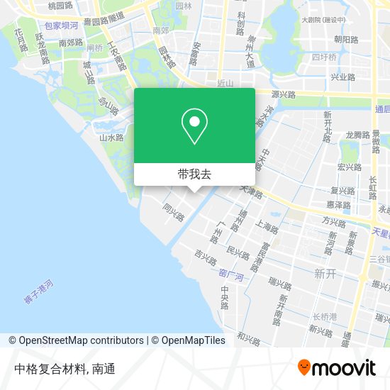 中格复合材料地图