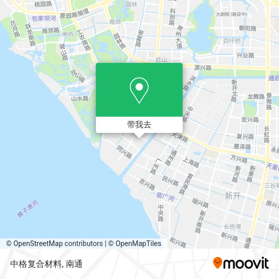 中格复合材料地图