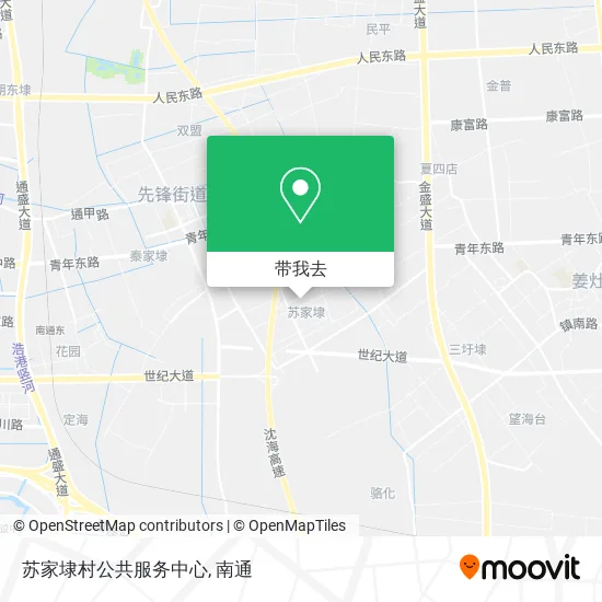 苏家埭村公共服务中心地图