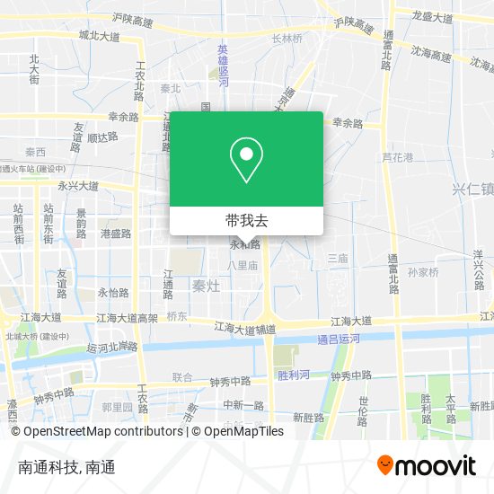 南通科技地图