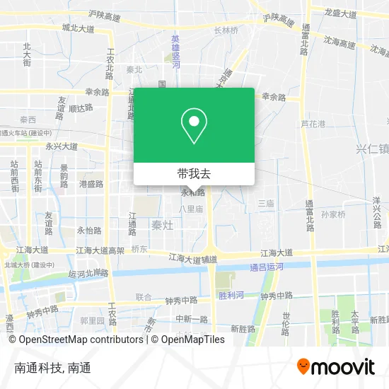 南通科技地图