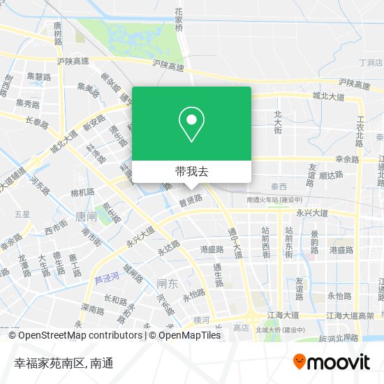 幸福家苑南区地图