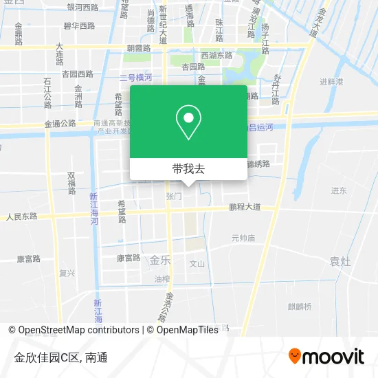 金欣佳园C区地图