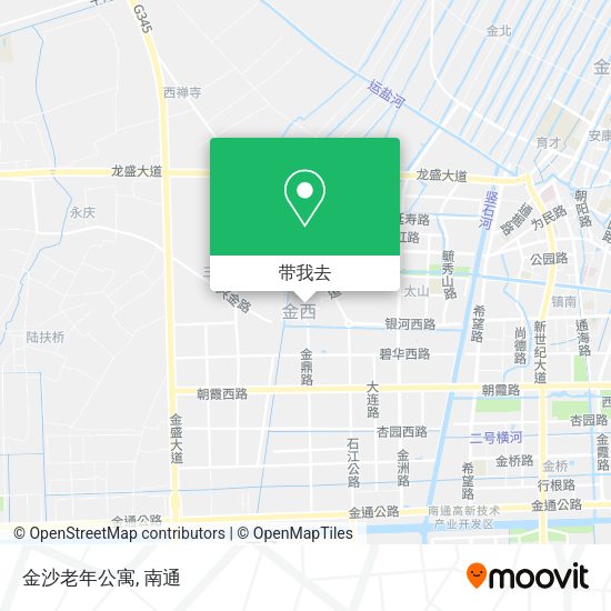 金沙老年公寓地图