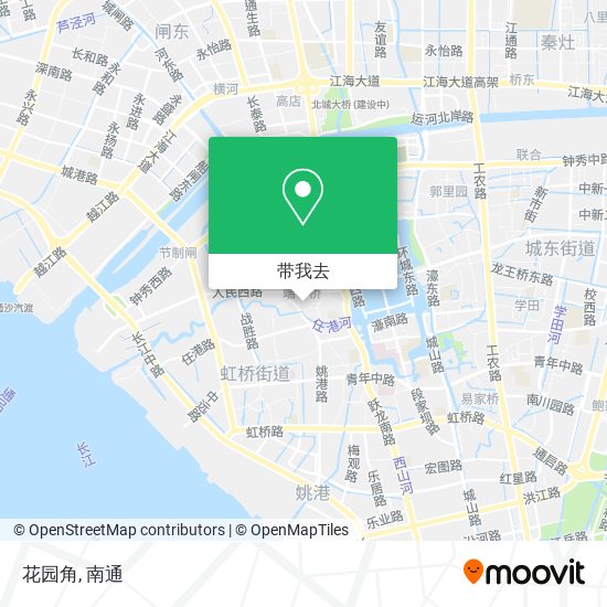 花园角地图