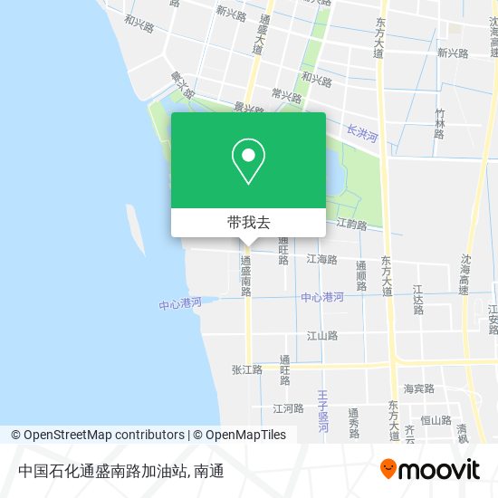 中国石化通盛南路加油站地图