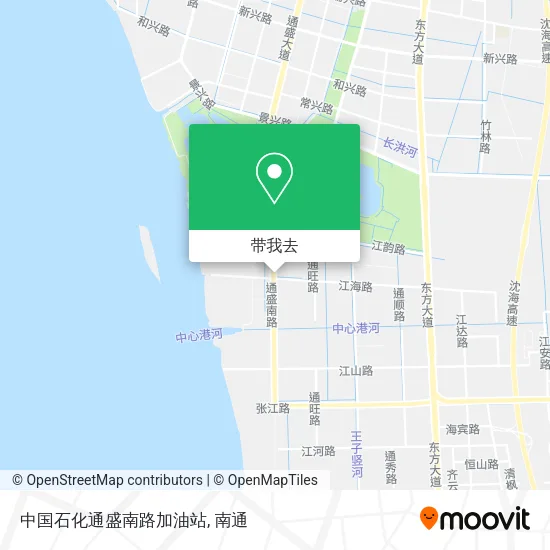 中国石化通盛南路加油站地图