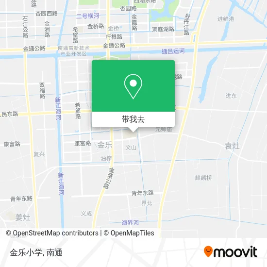 金乐小学地图