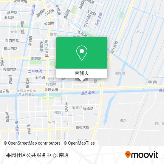 果园社区公共服务中心地图