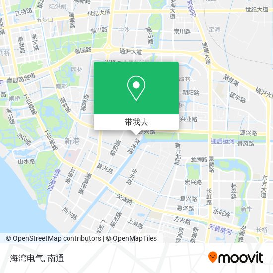 海湾电气地图