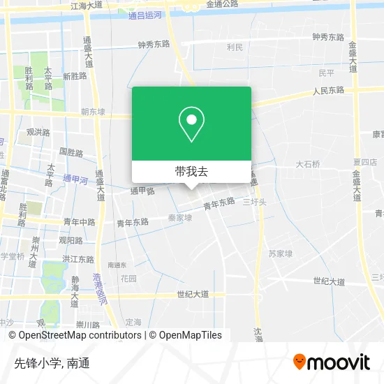 先锋小学地图