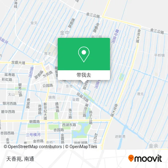 天香苑地图