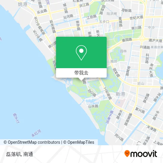 磊落矶地图