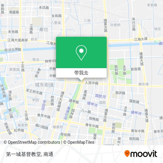第一城基督教堂地图