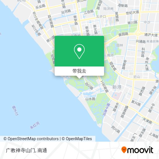 广教禅寺山门地图