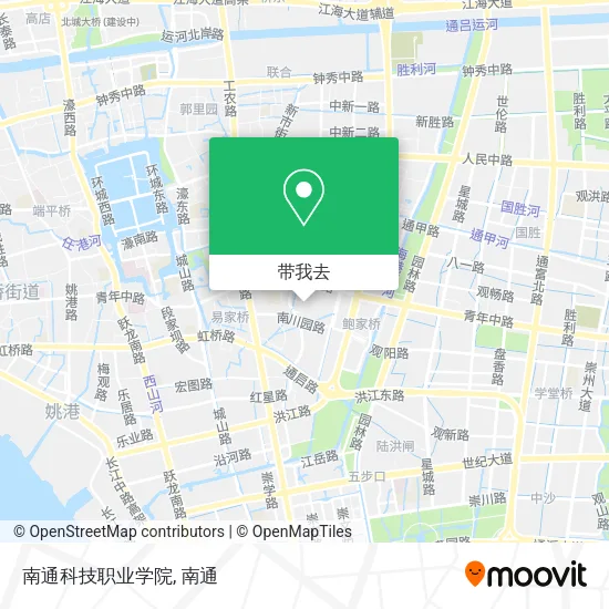 南通科技职业学院地图