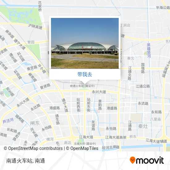 南通火车站地图