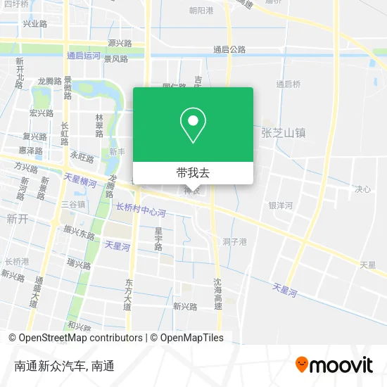 南通新众汽车地图