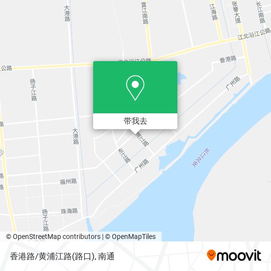 香港路/黄浦江路(路口)地图