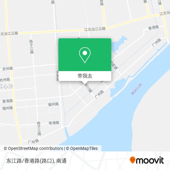 东江路/香港路(路口)地图