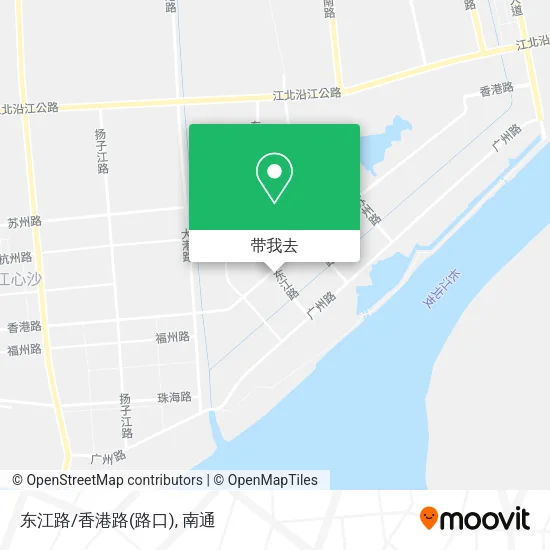 东江路/香港路(路口)地图