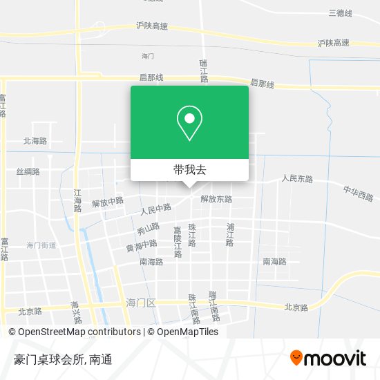 豪门桌球会所地图