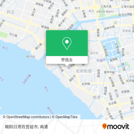 顺阳日用百货超市地图