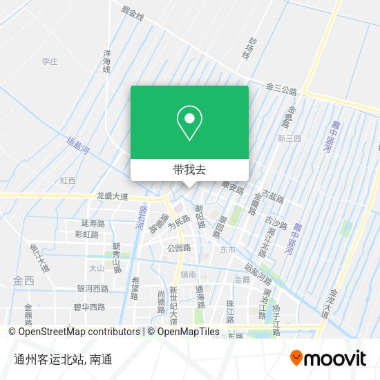 通州客运北站地图