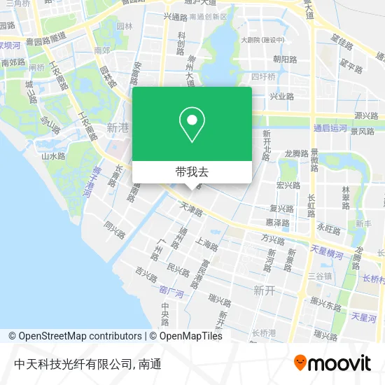 中天科技光纤有限公司地图