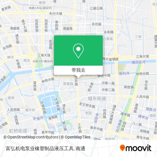 富弘机电泵业橡塑制品液压工具地图