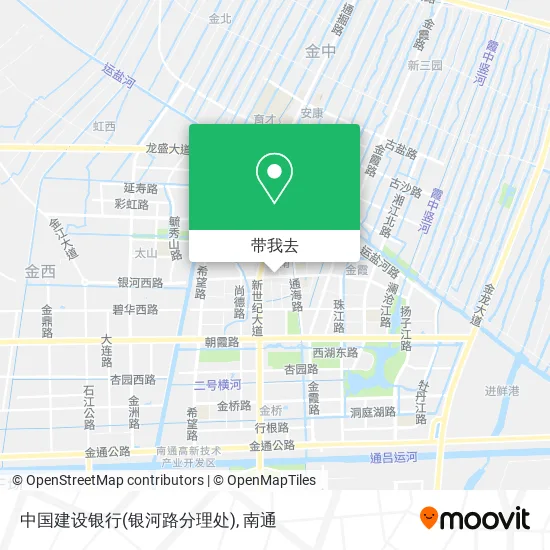 中国建设银行(银河路分理处)地图