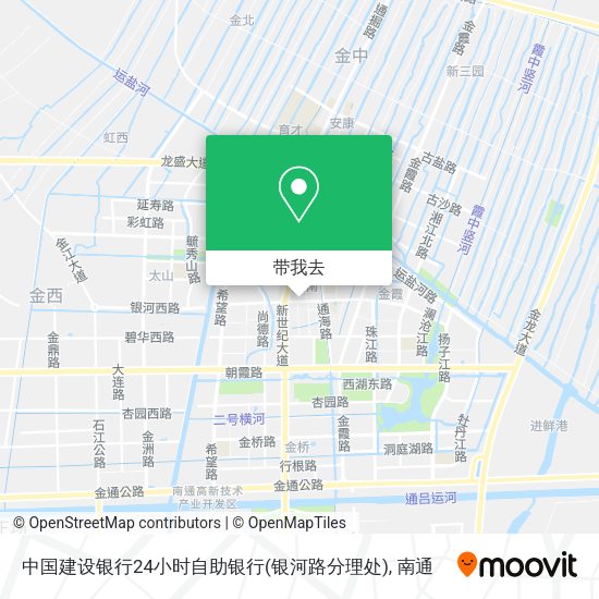 中国建设银行24小时自助银行(银河路分理处)地图