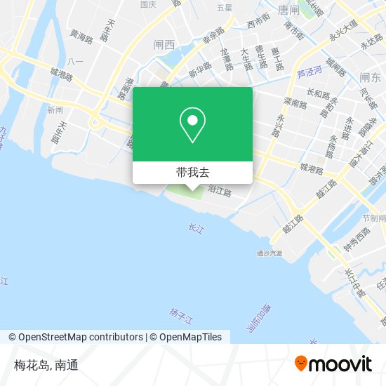 梅花岛地图
