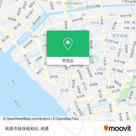 南通市植保植检站地图