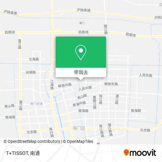T+TISSOT地图