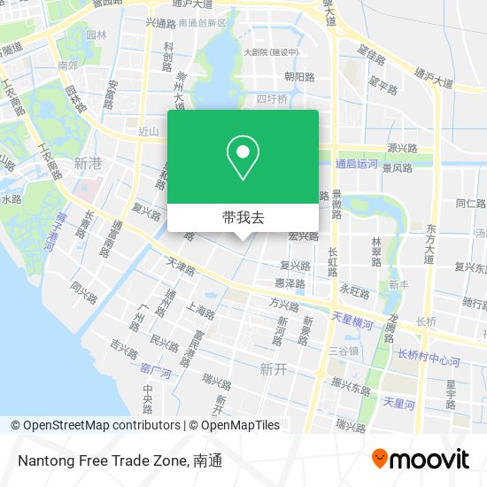 Nantong Free Trade Zone地图