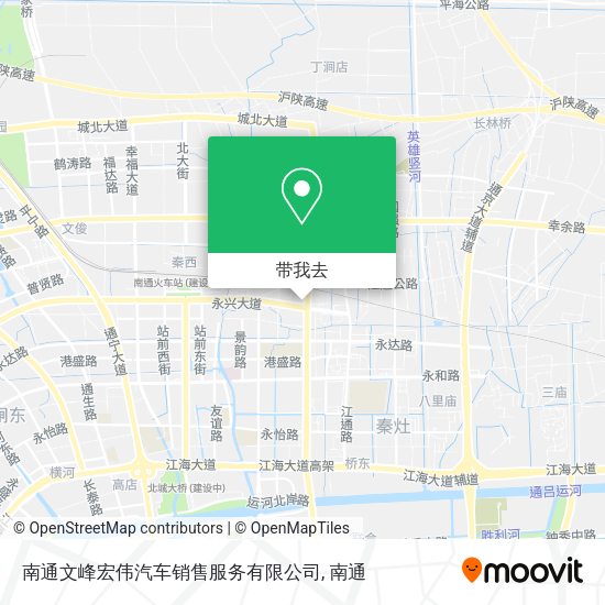 南通文峰宏伟汽车销售服务有限公司地图