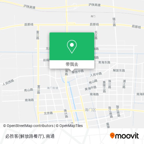 必胜客(解放路餐厅)地图