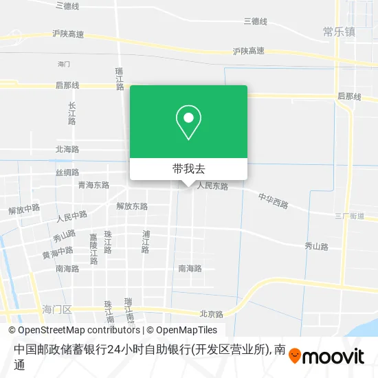 中国邮政储蓄银行24小时自助银行(开发区营业所)地图