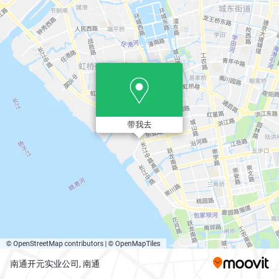 南通开元实业公司地图
